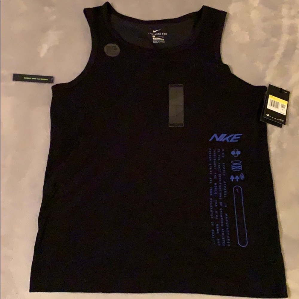 Nike Dry-Fit Tank/Muscle Tee (Small) (Cotton)
